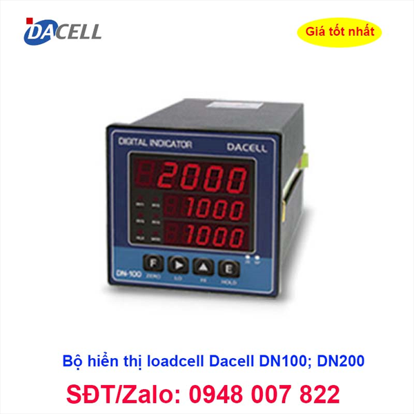 Dacell Bộ hiển thị loadcell Dacell DN100;DN200