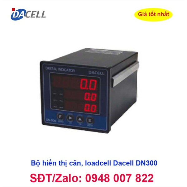 Dacell Bộ hiển thị cân, loadcell Dacell DN-300